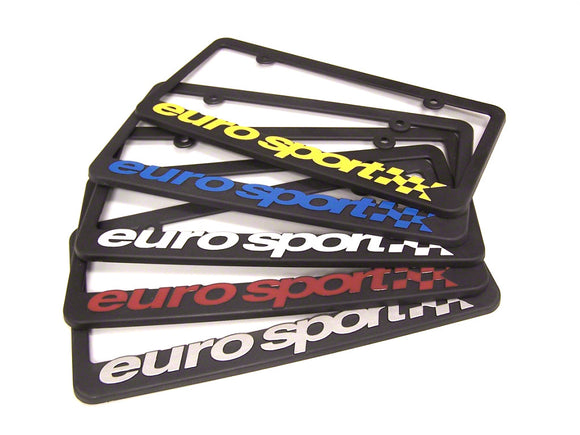 Euro Sport License Plate Frames