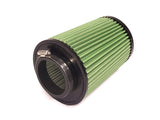 Green Filter High Performance Cone Air Filter - Green Color Replacement for 15082, 15083, 15084, 15091, 15091.6 Air Intakes